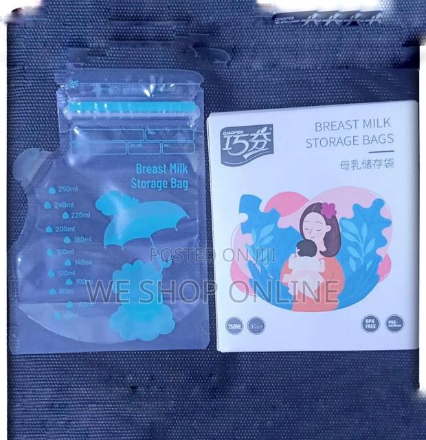 30pcs Breast Milk Freezer Bags 250ml Each - thumbnail 2