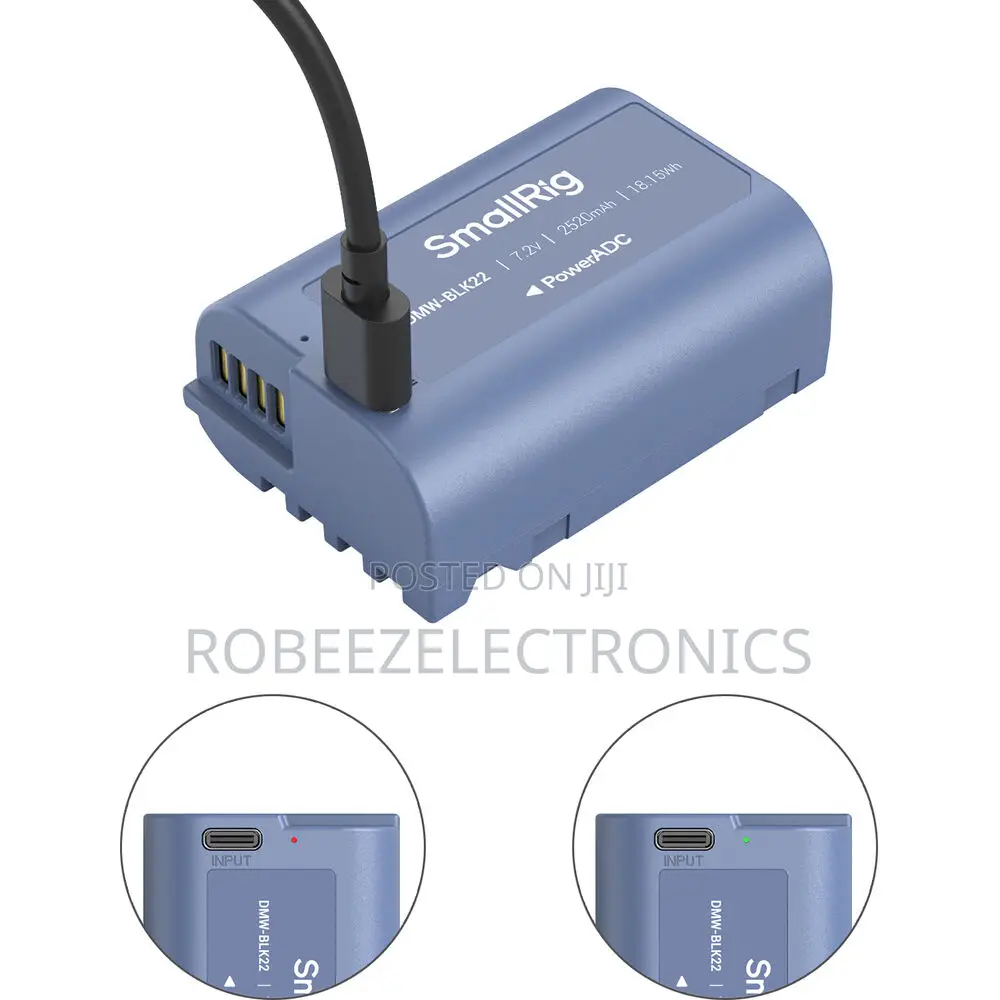 Smallrig DMW-Blk22 USB-C Battery