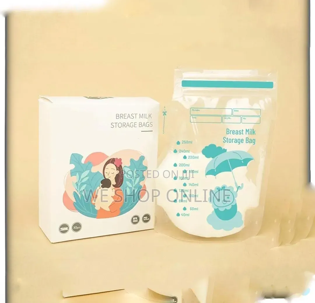 30pcs Breast Milk Freezer Bags 250ml Each