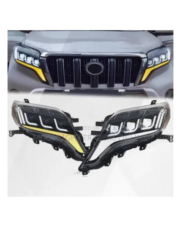 Land Cruiser Prado FJ150 2014 Headlights – Pair - thumbnail 2