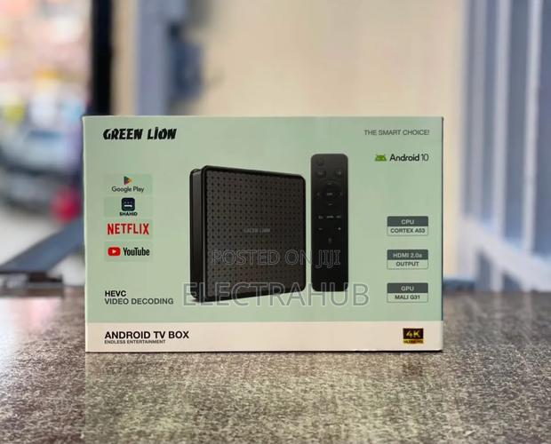Green Lion Android TV Box Brand New Sealed