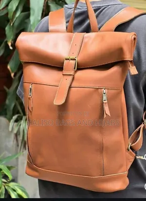 Leather Bagpack for Men