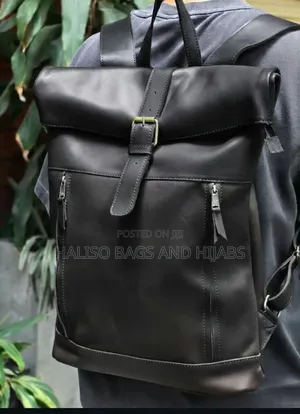 Leather Bagpack for Men