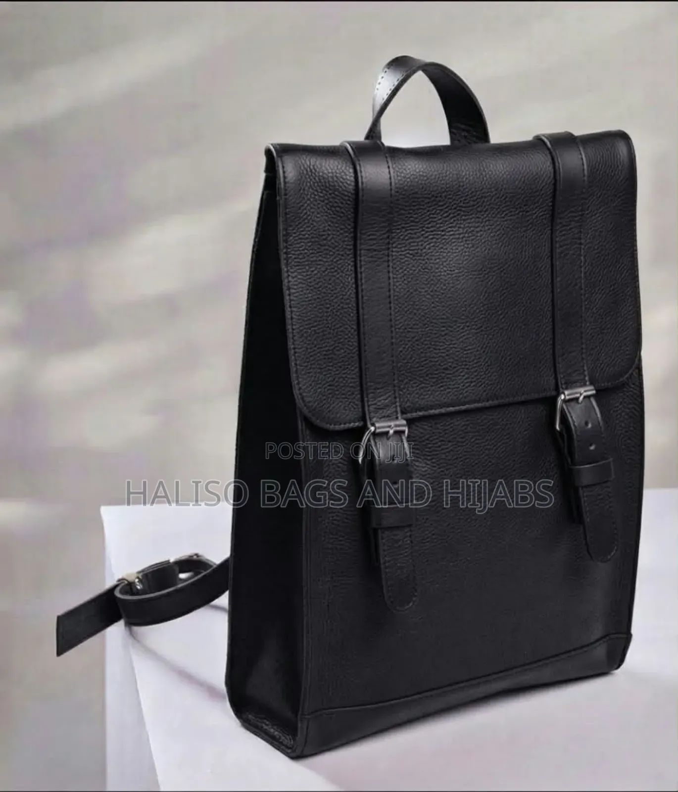 Leather Bagpack for Men