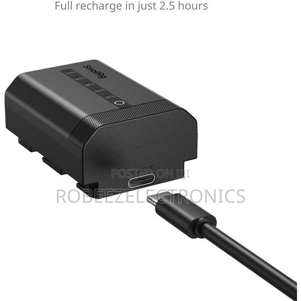 SmallRig NP-FZ100 USB-C Battery With Power Display (2600mAh, #5297)