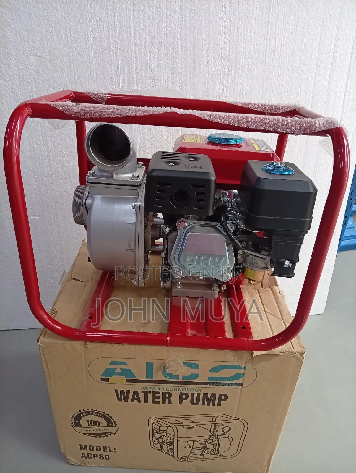 High Efficiency 4 Stroke Petrol Engine Water Pump for Multipurpose Use