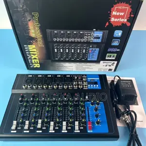 F7-USB 7-Channel Professional Studio Mixing Console With Bluetooth