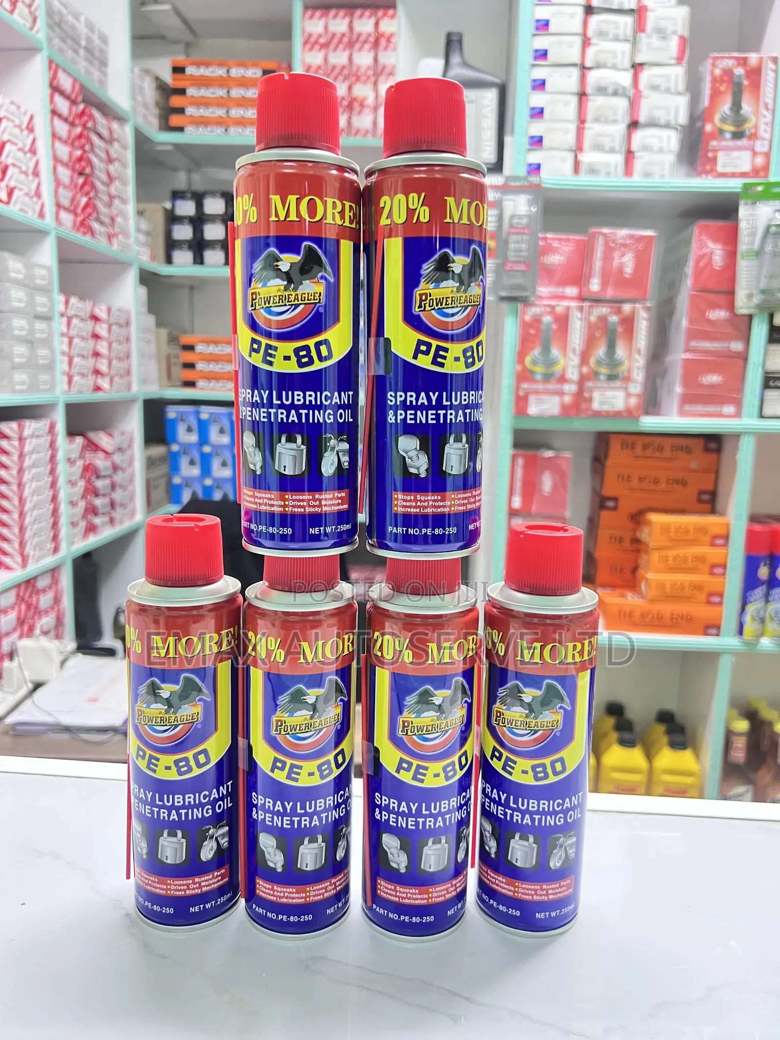 Pe-80 Original Lubricant Oil Wd -40 250ml in Wholesale