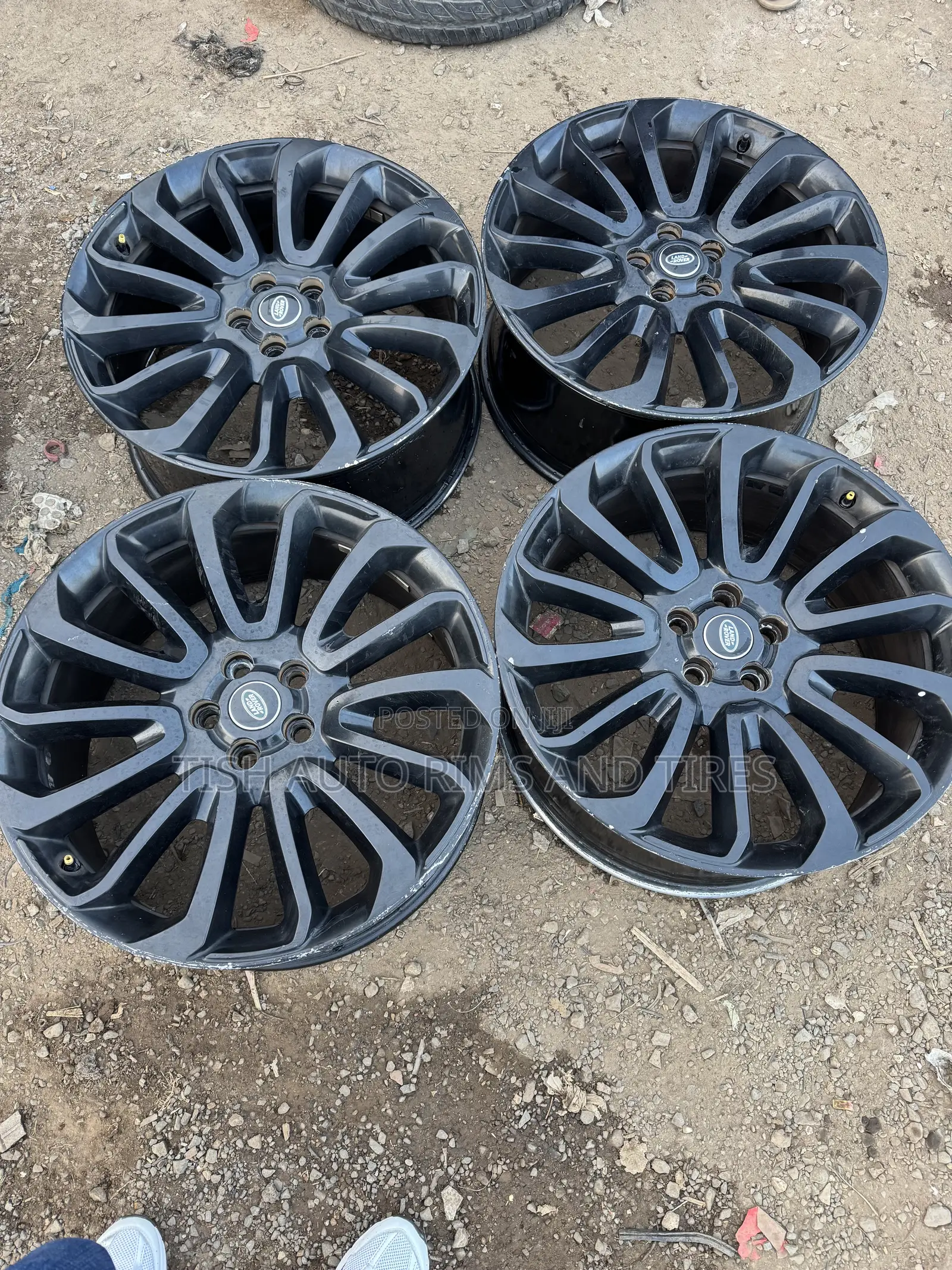 Black Original EX UK 22 Inch Rims Set