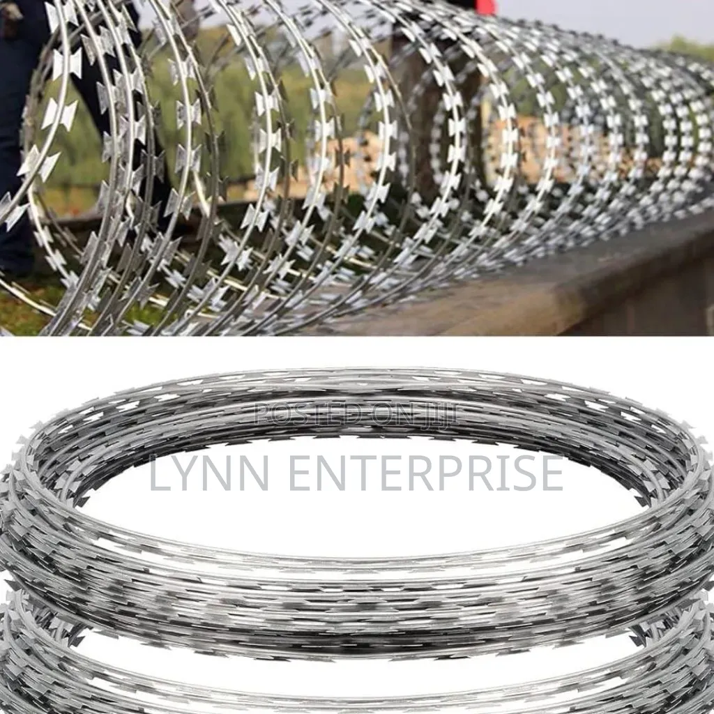 Concertina Razor Wire / Razor Barbed Wire 10 Meters