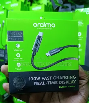 Oraimo DigiLine OCD-175CC 100W Type-C to Type-C Cable
1.2 Meters