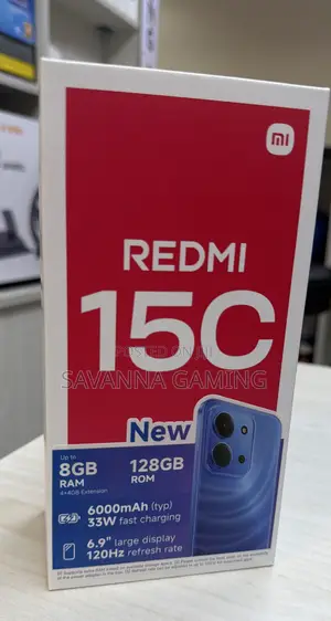 New Xiaomi Redmi 15C 128 GB Blue
