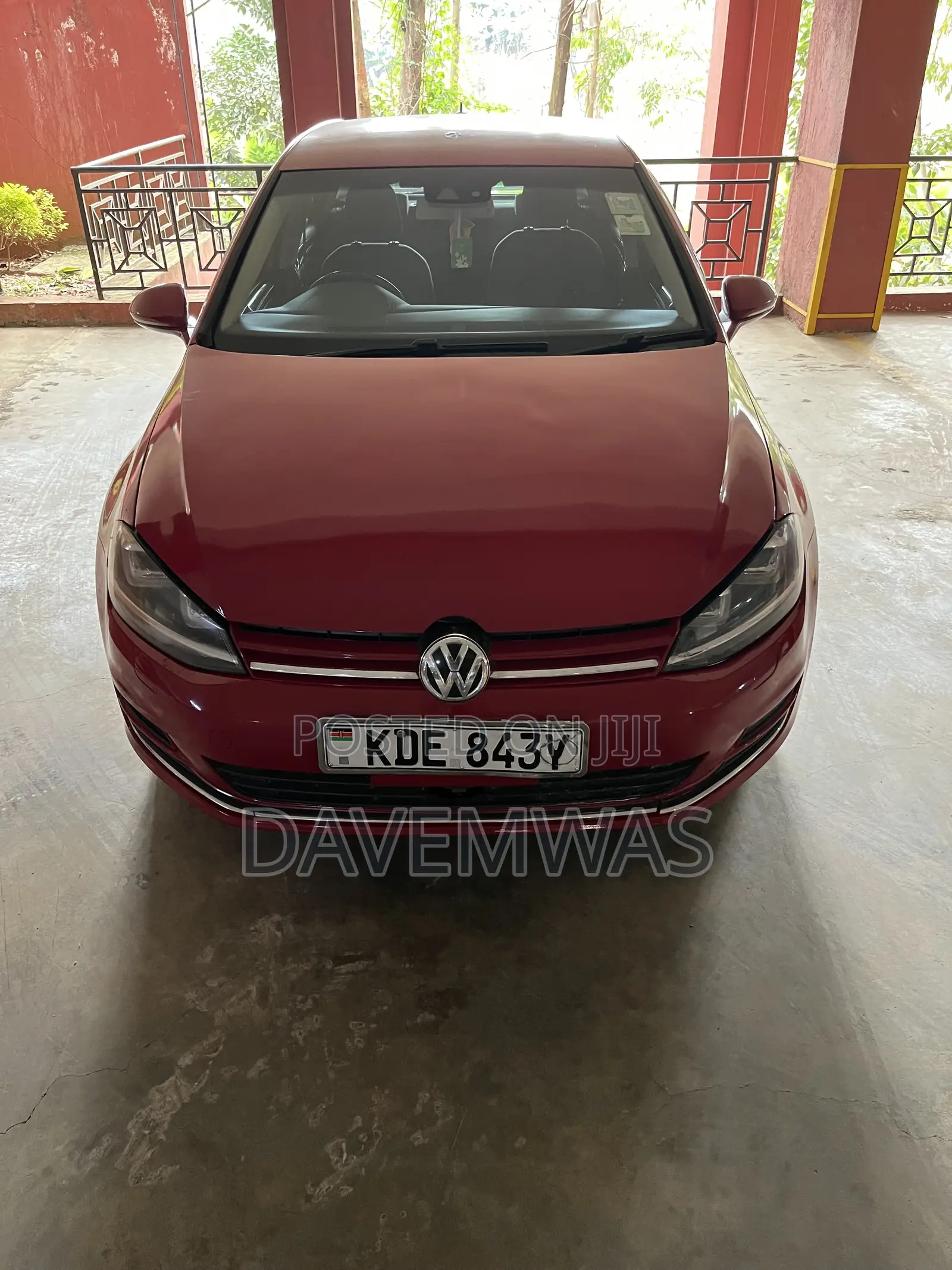 Volkswagen Golf 2014 Red