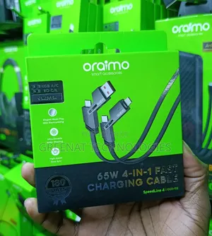 Oraimo SpeedLine 4 OCD-155 65W 4-in-1 Fast Charging Cable 1M