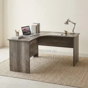 Office Table and Leather Office Chairs