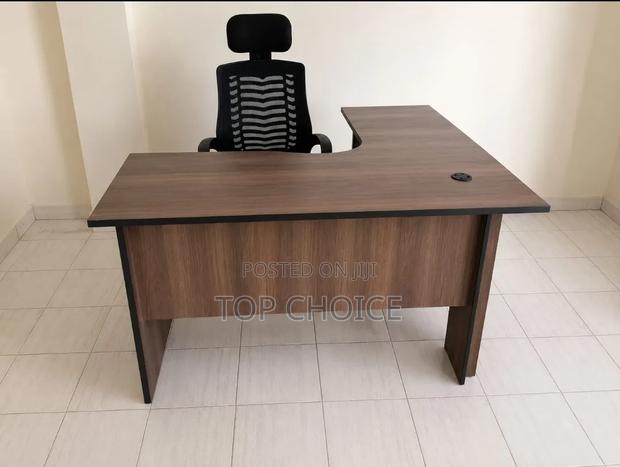 Office Table and Leather Office Chairs - thumbnail 2