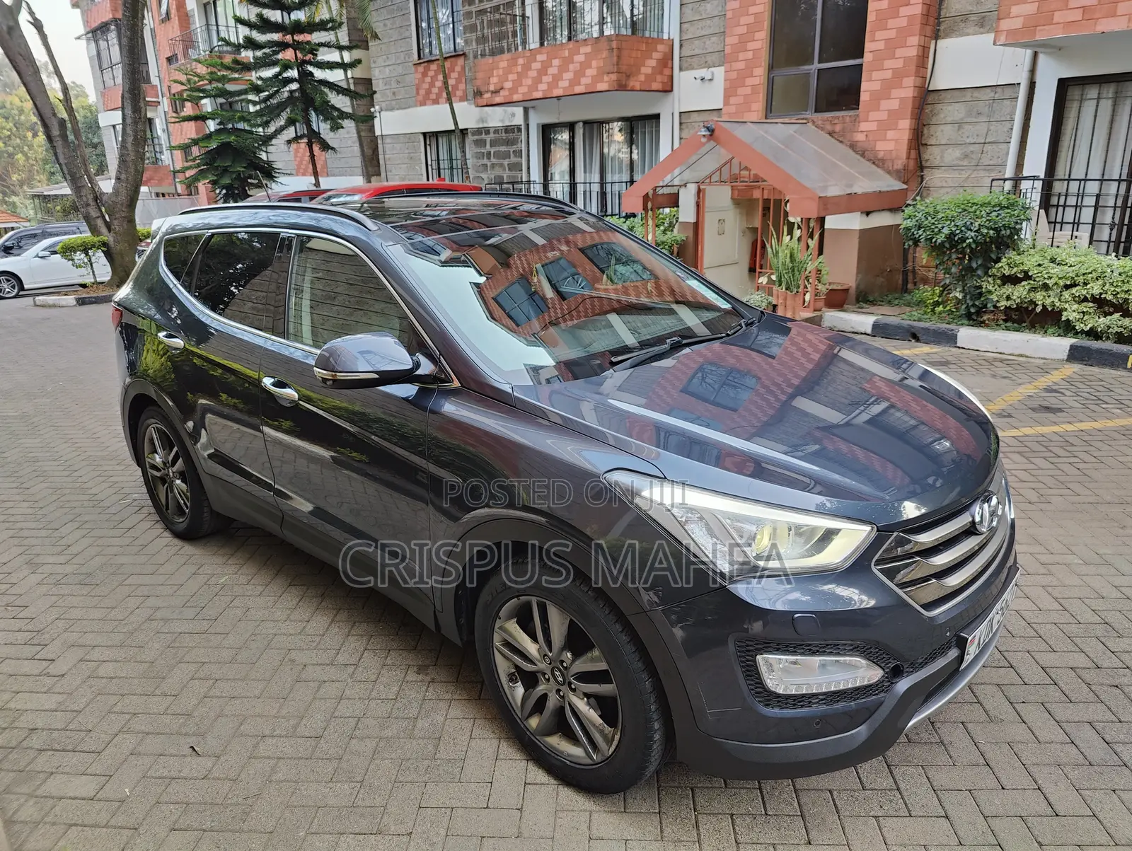 Hyundai Santa Fe SE AWD 2016 Blue