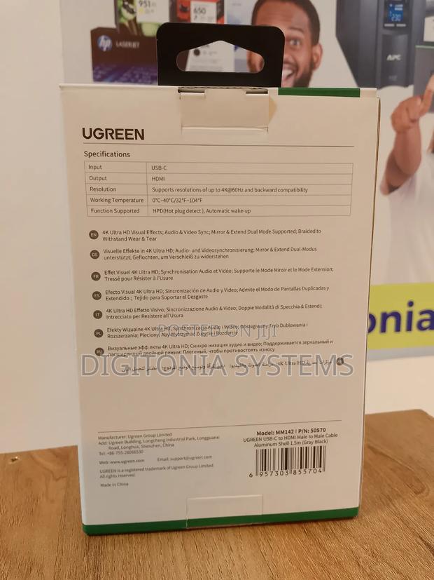 Ugreen Usbc to Hdmi Cable - thumbnail 2
