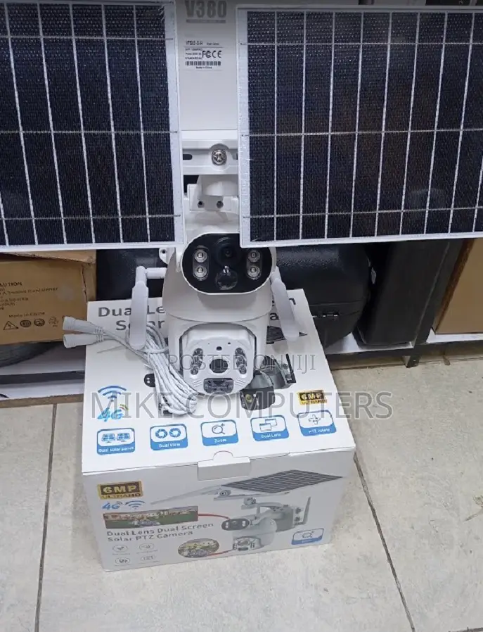 Ubox Ultra 4g 6mp Outdoor Solar PTZ Camera