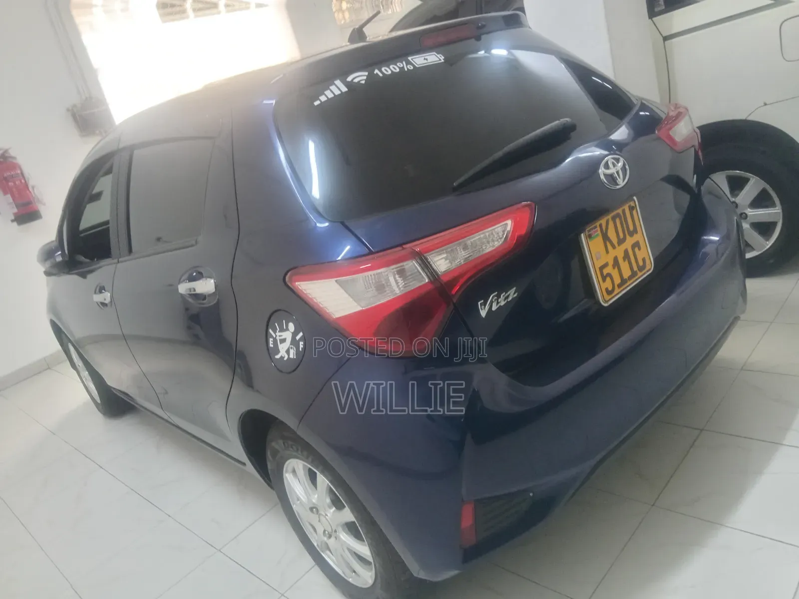 Toyota Vitz 2018 Blue