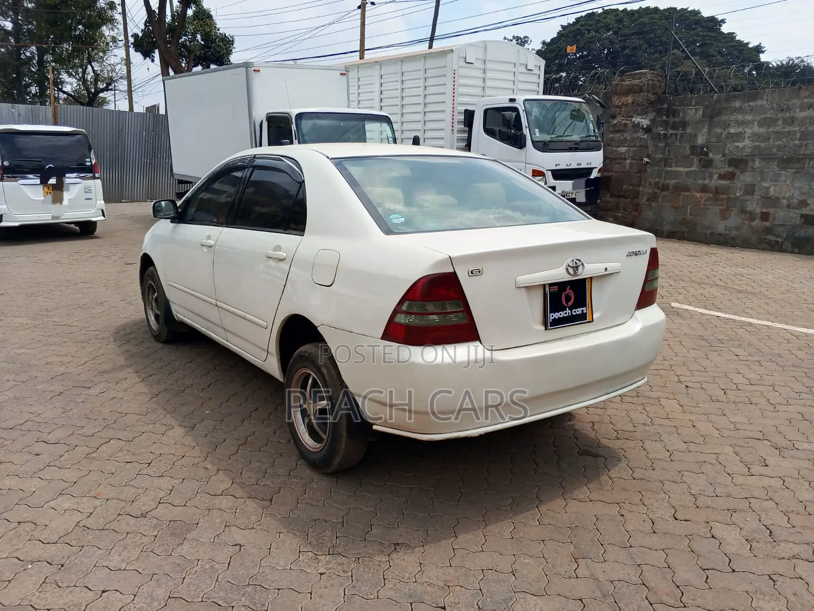 Toyota Corolla 2002 White