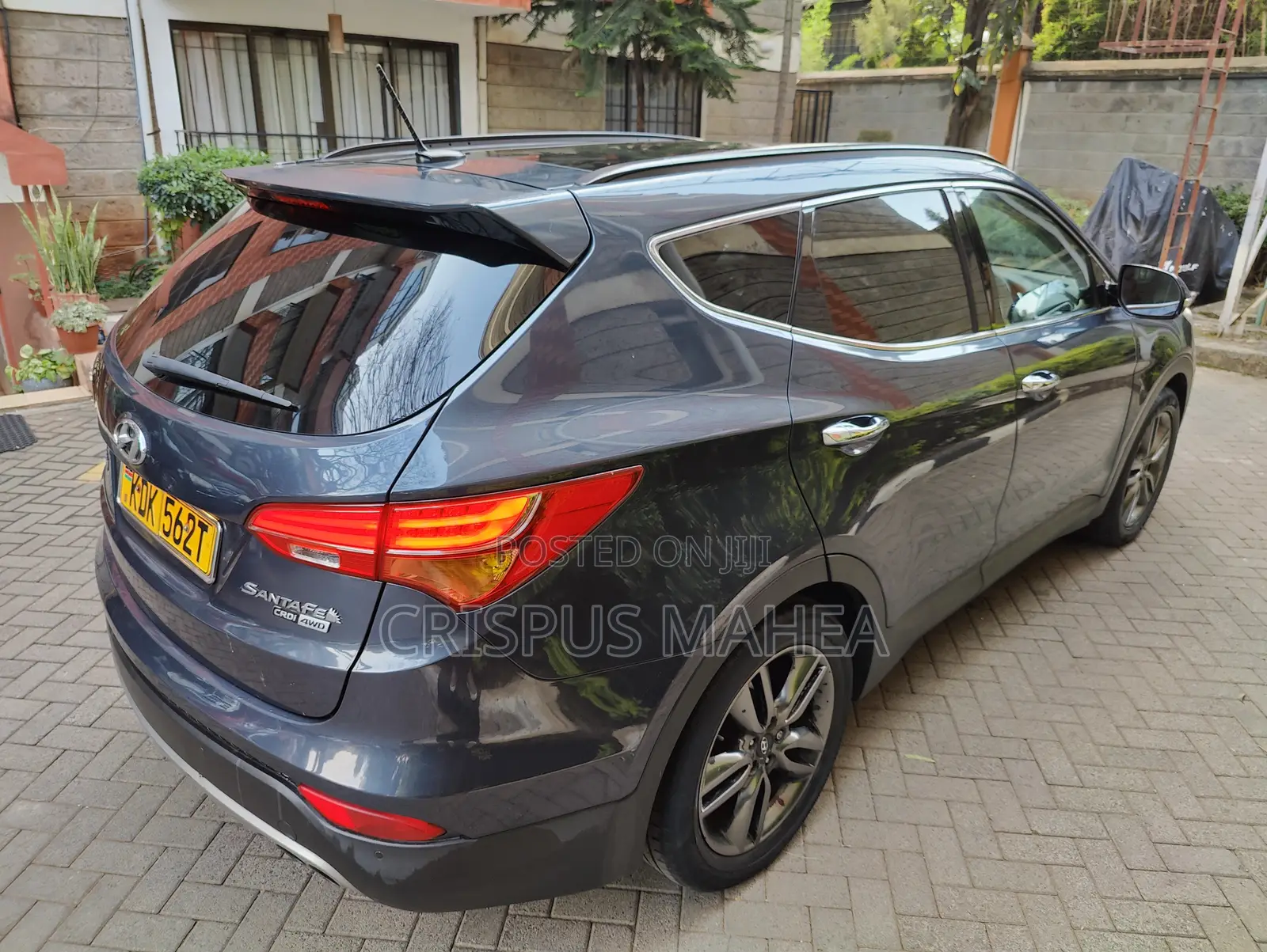 Hyundai Santa Fe SE AWD 2016 Blue