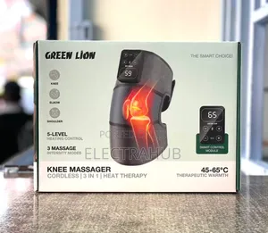 Green Lion Knee Massager Cordless 3in1 Heat Therapy New
