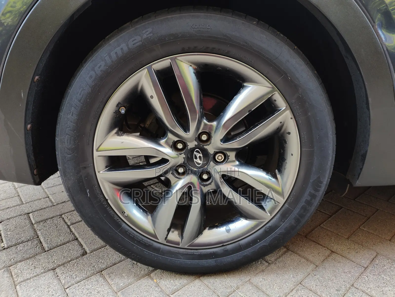 Hyundai Santa Fe SE AWD 2016 Blue