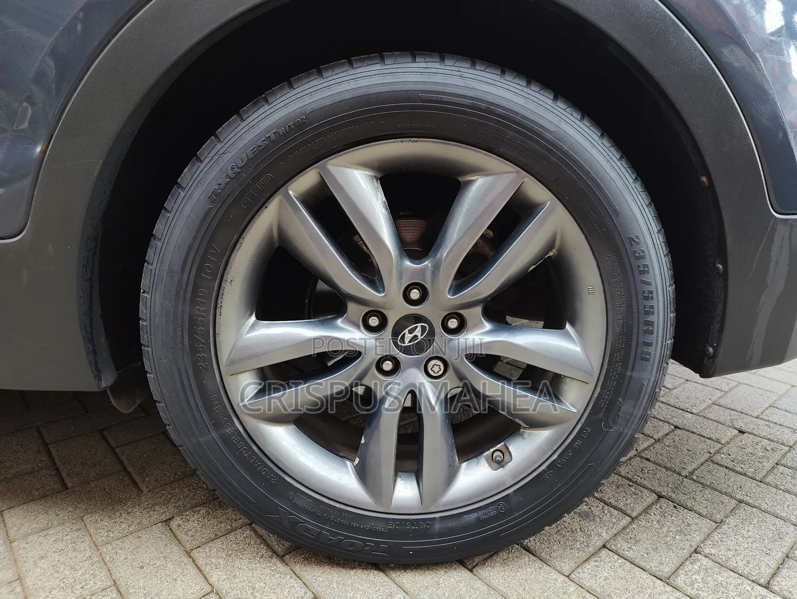 Hyundai Santa Fe SE AWD 2016 Blue