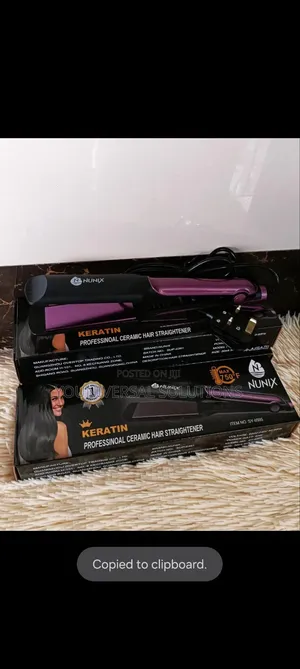  
*Nunix Professional Ceramic Hair Straightener*