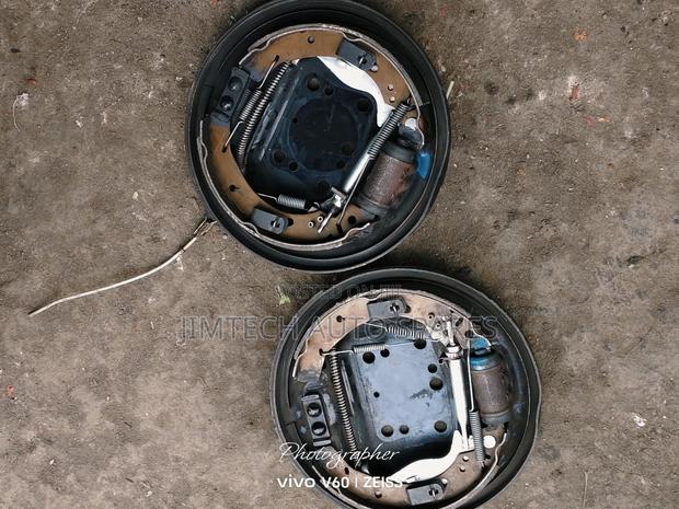 Mazda Demio New Model Rear Complete Backplate and Linings - main view