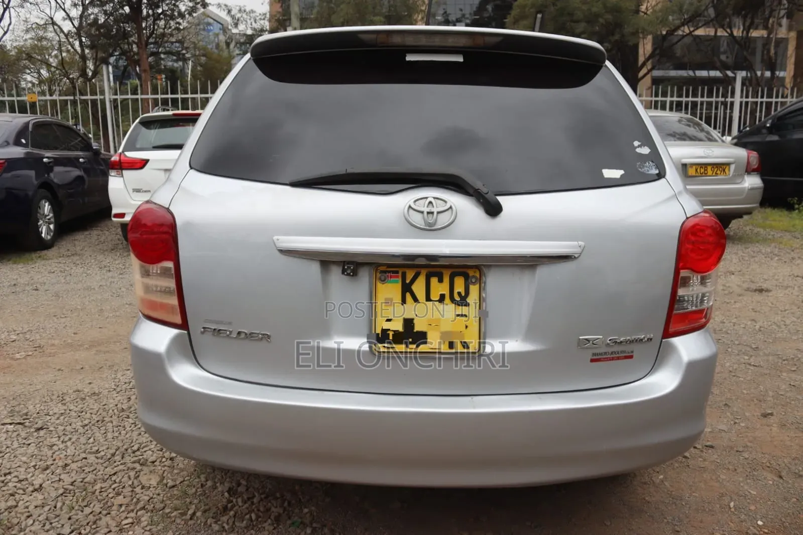 Toyota Corolla Fielder 2012 Silver