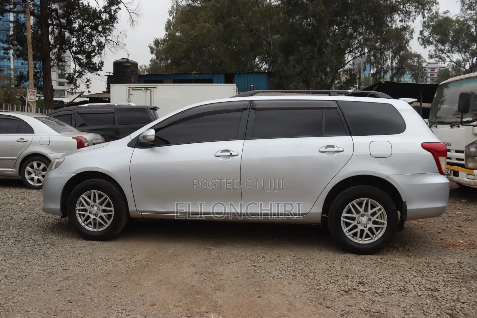 Toyota Corolla Fielder 2012 Silver