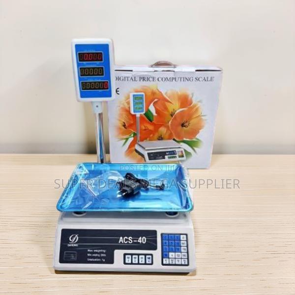 ACS40 40Kgs Digital Weighing Scale With Arm