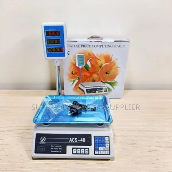 ACS40 40Kgs Digital Weighing Scale With Arm