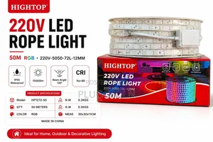Snake Light 50M 220V RGB LED Rope Light