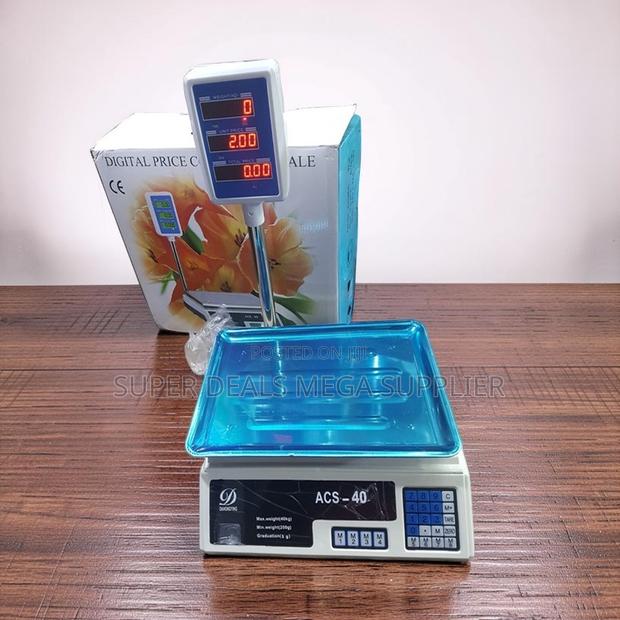 Factory Prices ACS40 40Kgs Digital Weighing Scale With Arm