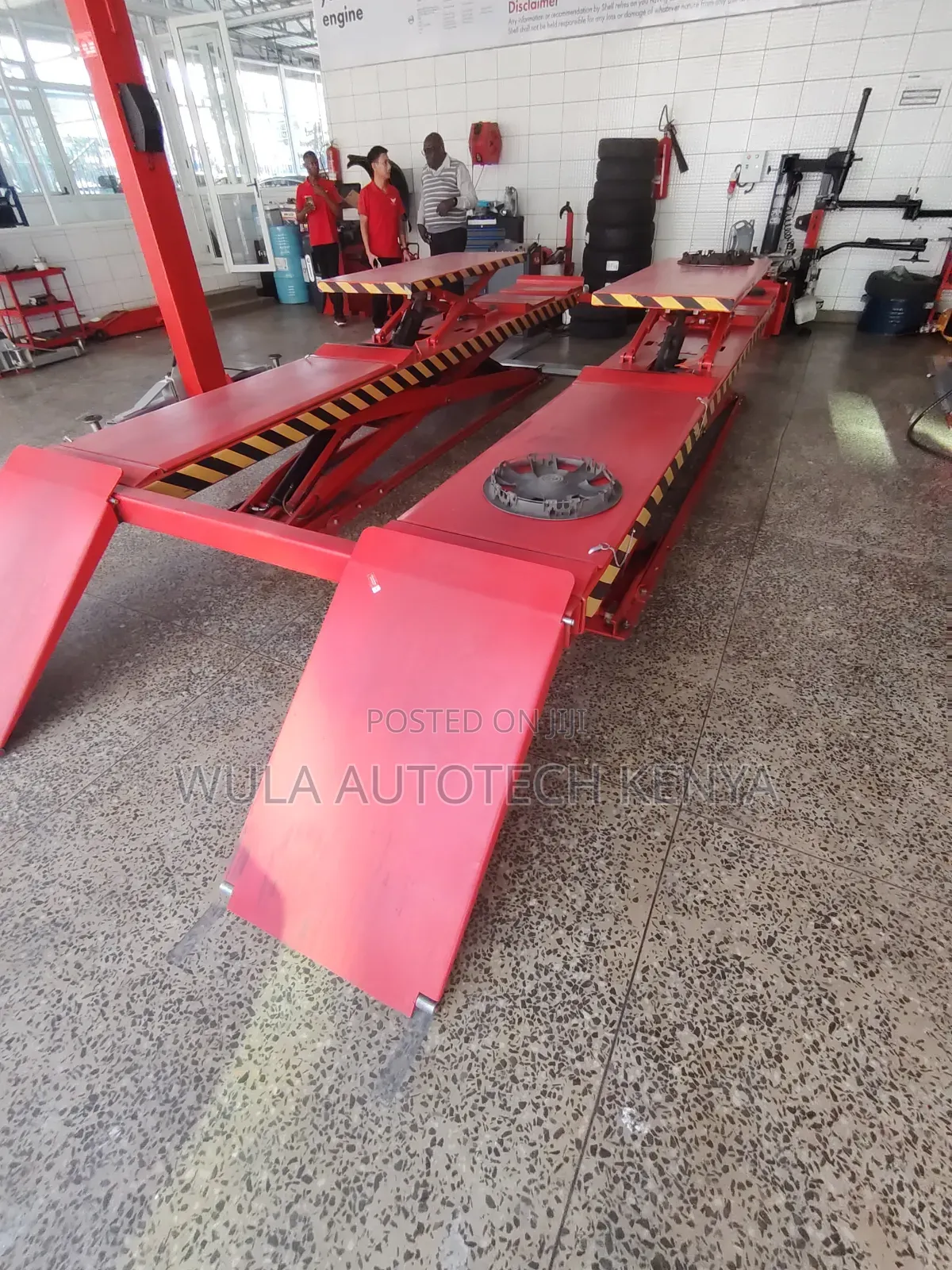 (Length 4500mm × 650mm Width) Heavy Duty Big Scissor Lift Machine Wula