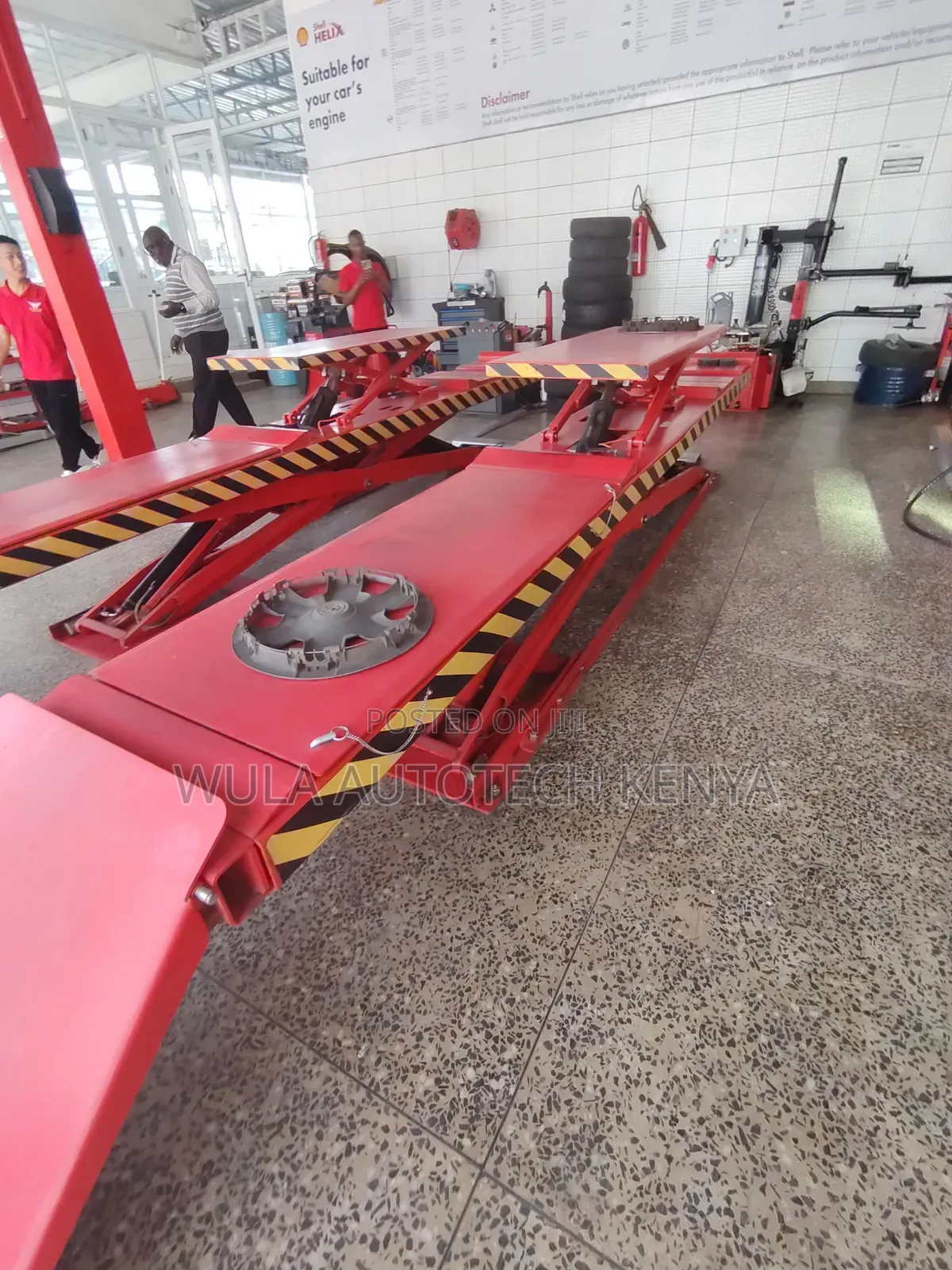(Length 4500mm × 650mm Width) Heavy Duty Big Scissor Lift Machine Wula