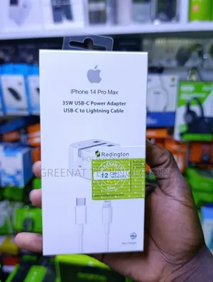 Apple 35W USB-C Power Adapter + USB-C to Lightning Cable