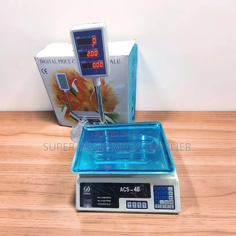 Manufacturer Prices ACS40 40Kgs Digital Weighing Scale With Arm