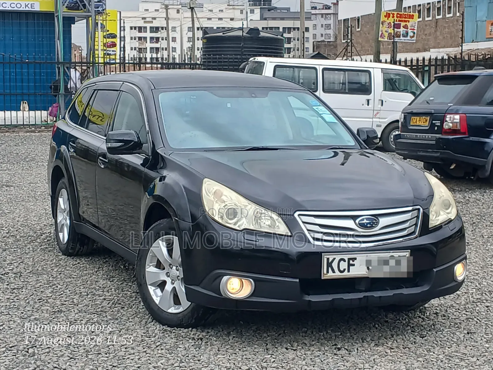 Subaru Outback 2010 Black