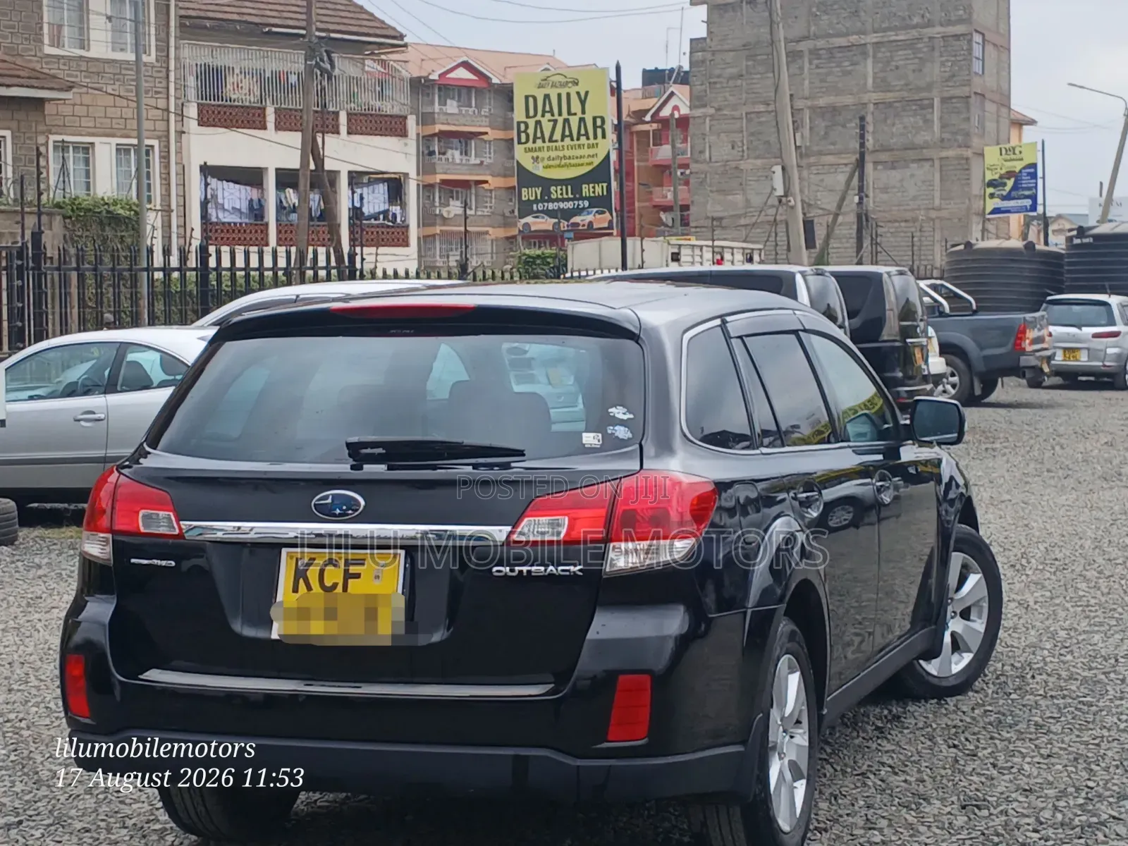 Subaru Outback 2010 Black
