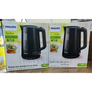 Philips Kettle 1.7L Black Cordless