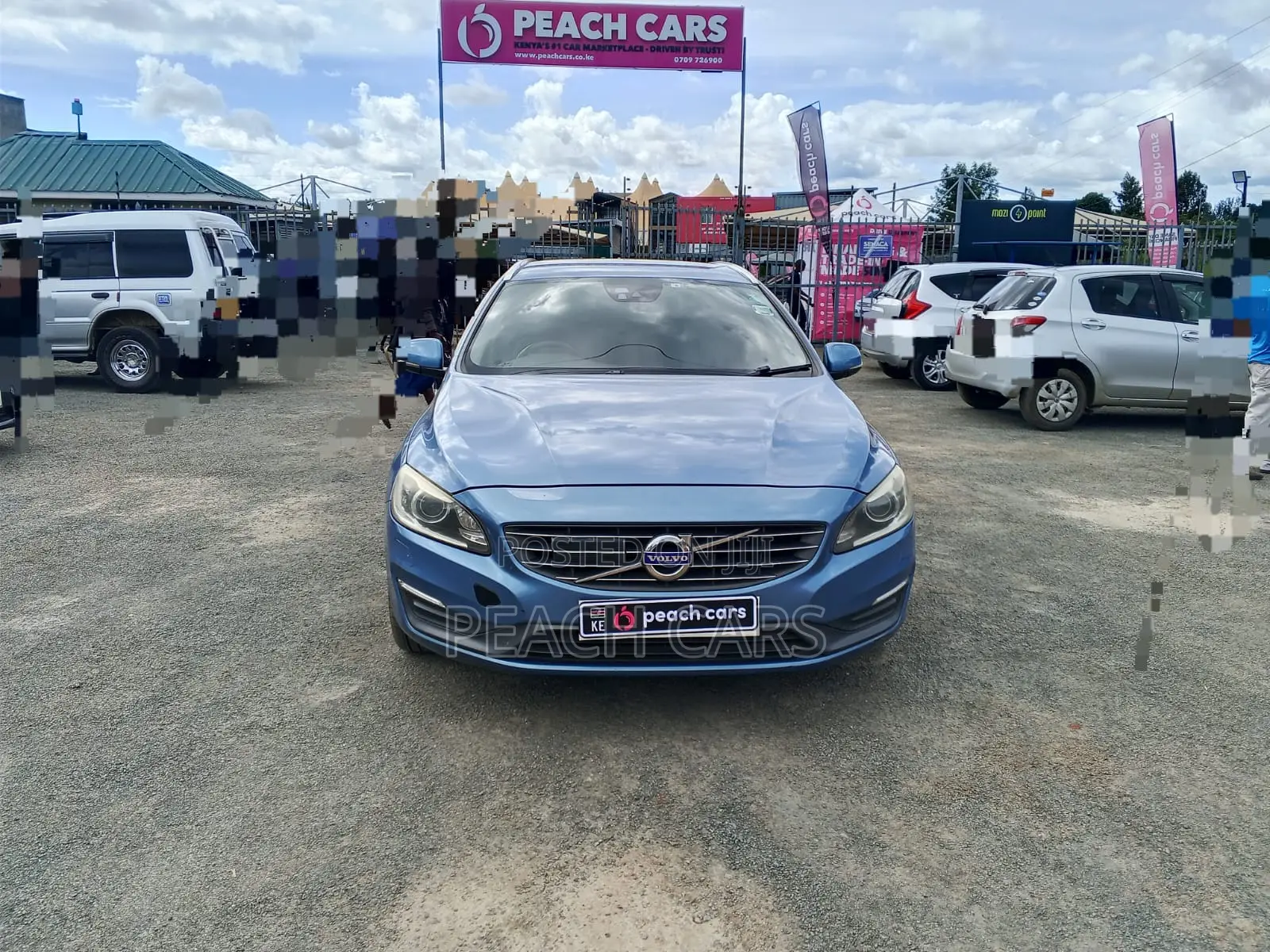 Volvo V60 2014 Blue