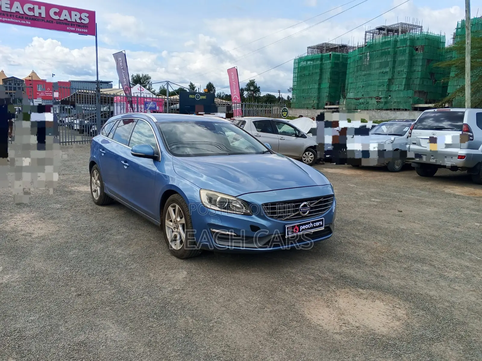Volvo V60 2014 Blue