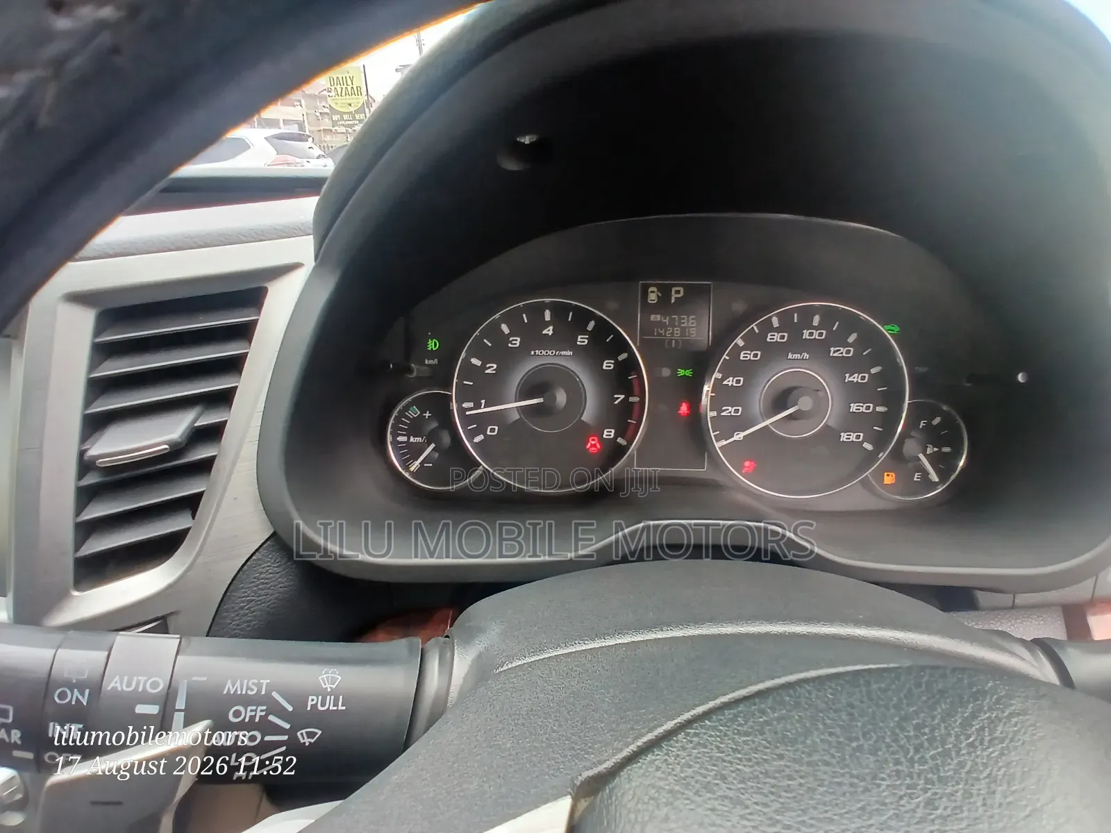 Subaru Outback 2010 Black