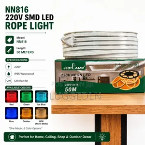 Snake Light Neon 220V 50-Meter SMD LED Rope Light