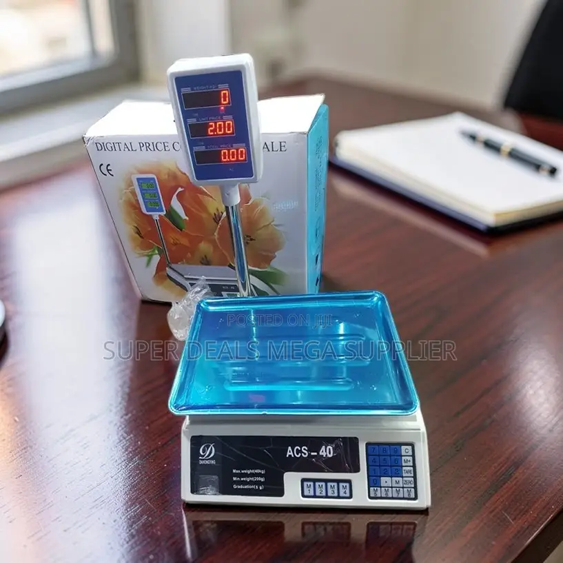 Competitive Prices ACS40 40Kgs Digital Weighing Scale With Arm
