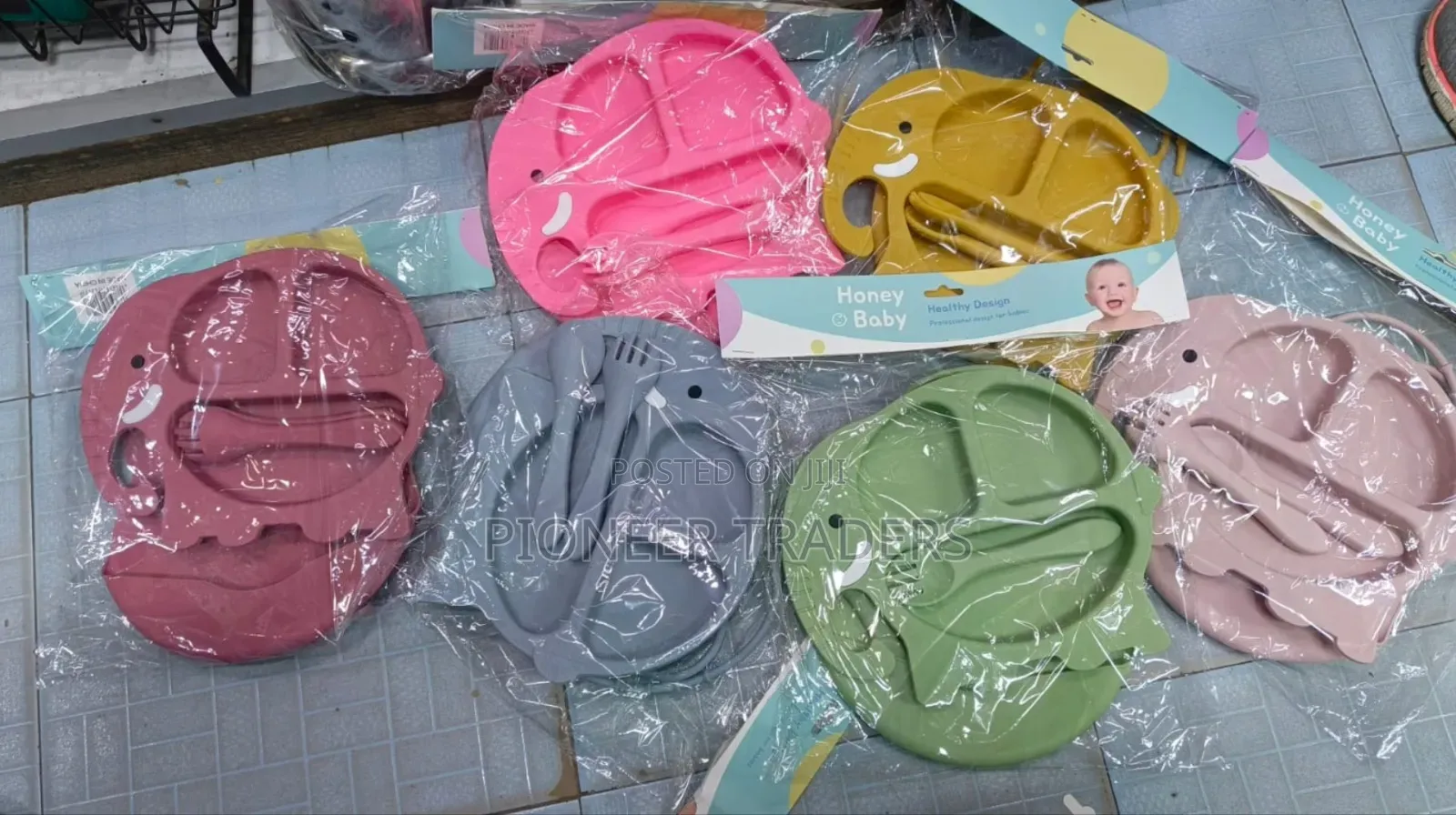 Silicon Baby Feeding Set